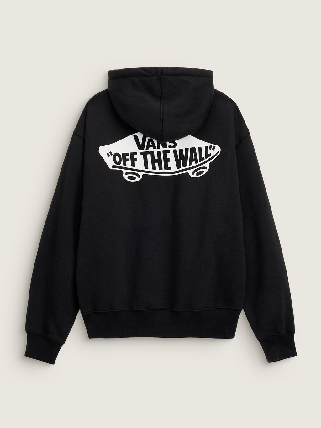 Vans Men's Double Standard Pullover Hoodie - Black/White back
