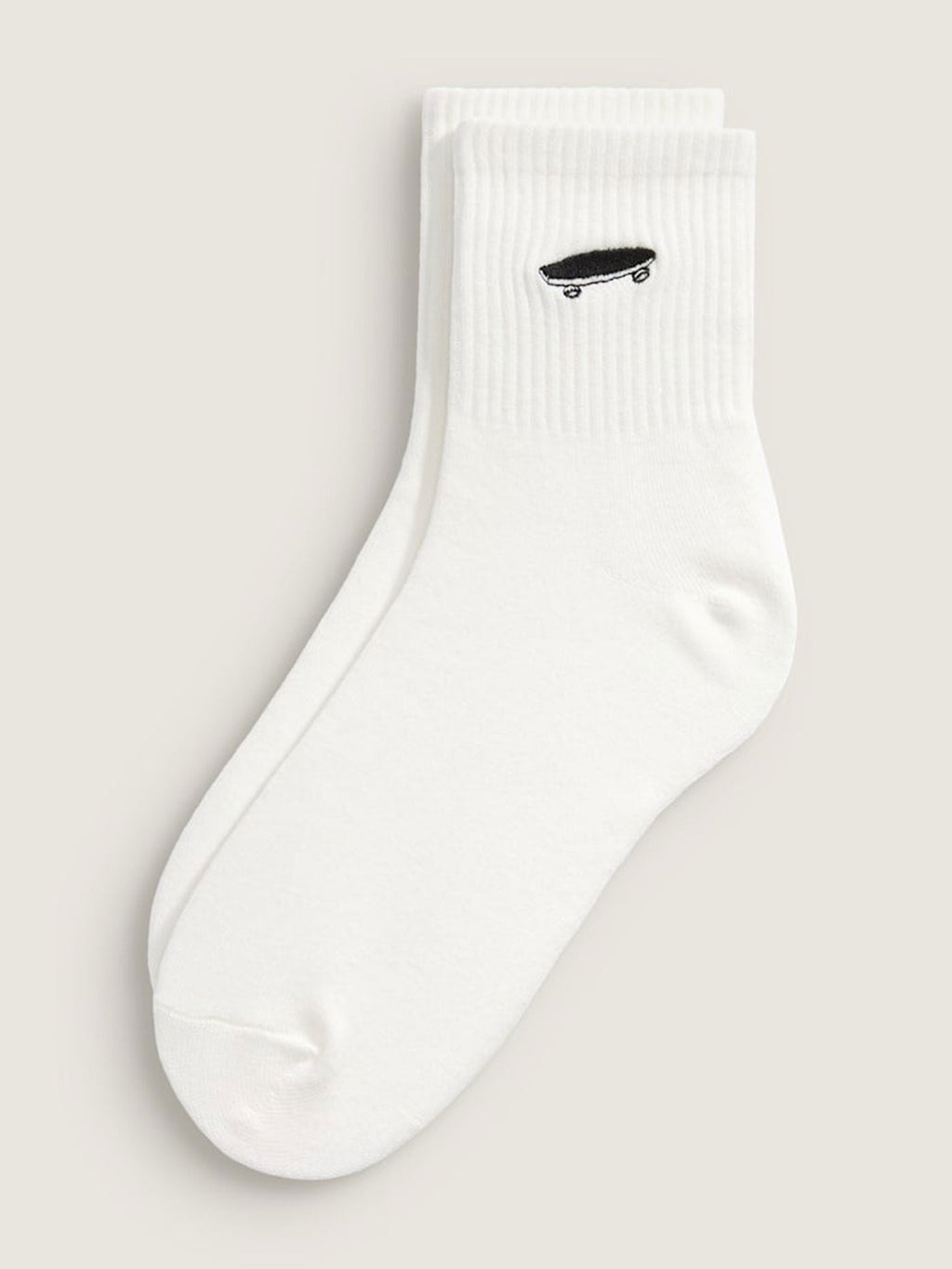 Vans Salton Half Crew Socks White