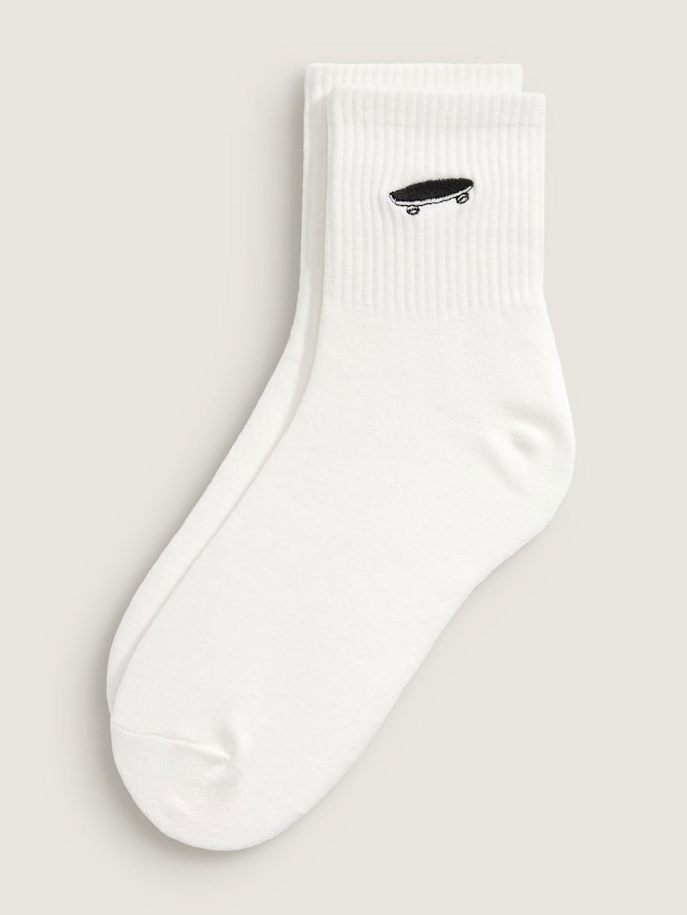 Vans Salton Half Crew Socks White