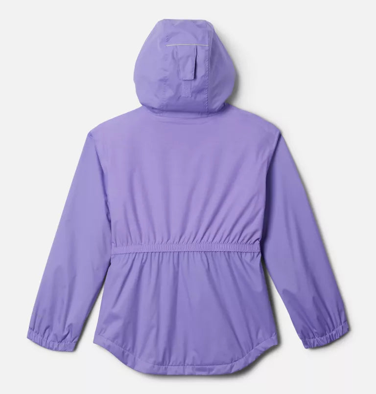Columbia Girls' Rainy Trails II Fleece Lined Rain Jacket