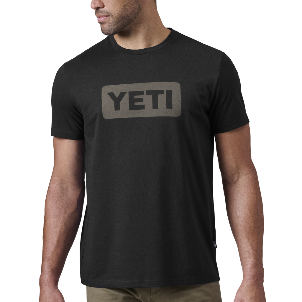Yeti Premium Logo Badge Short Sleeve T-Shirt