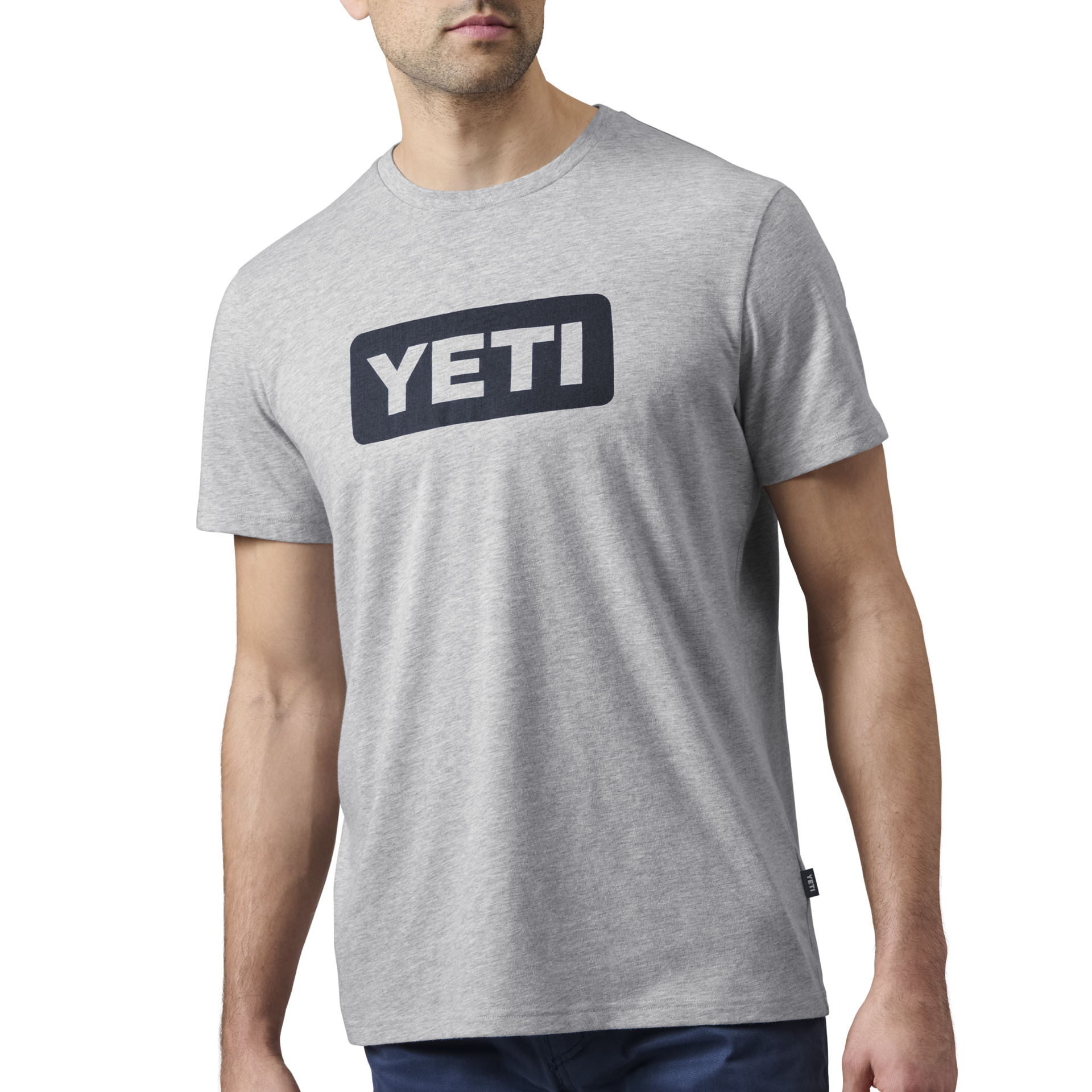 Yeti Premium Logo Badge Short Sleeve T-Shirt