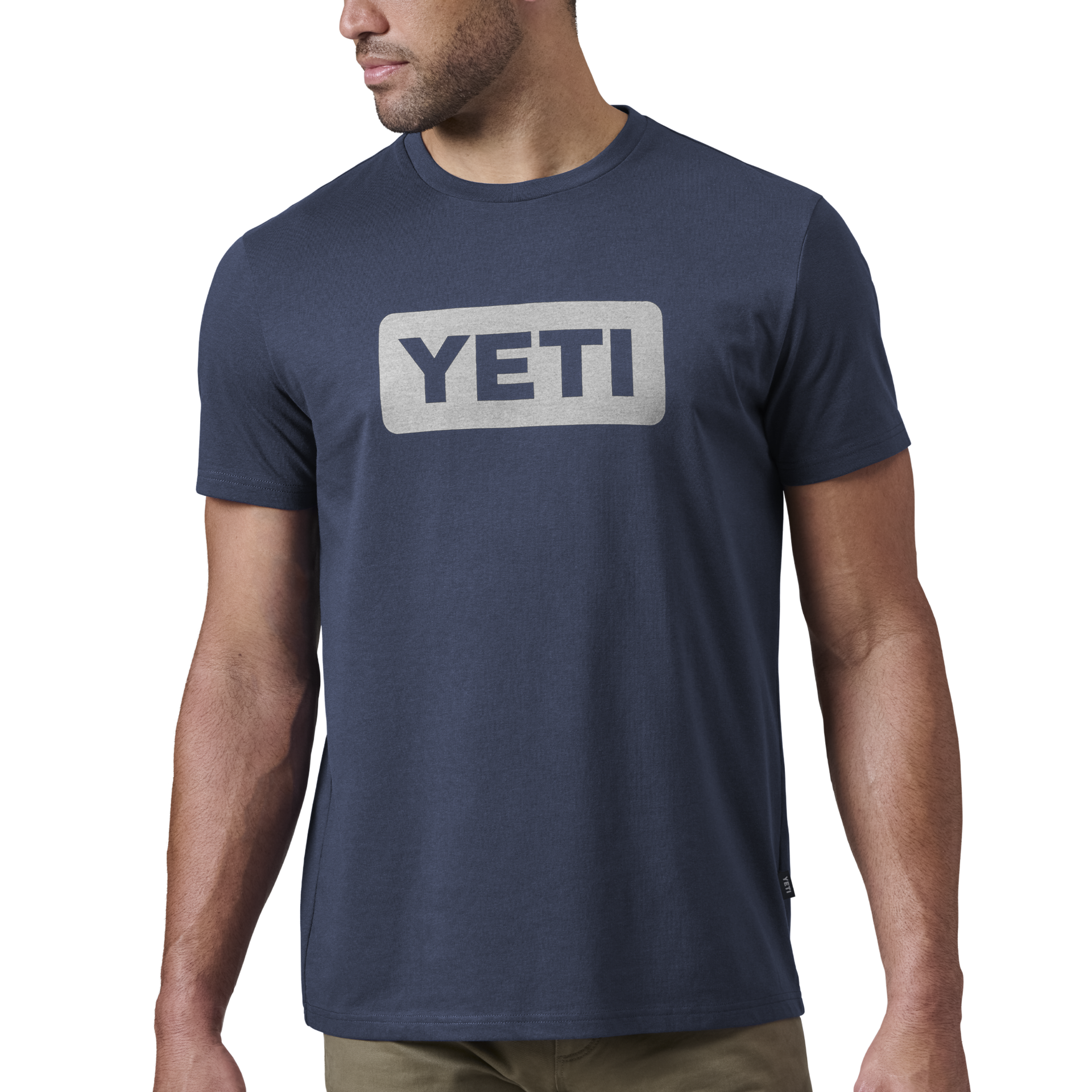 Yeti Premium Logo Badge Short Sleeve T-Shirt