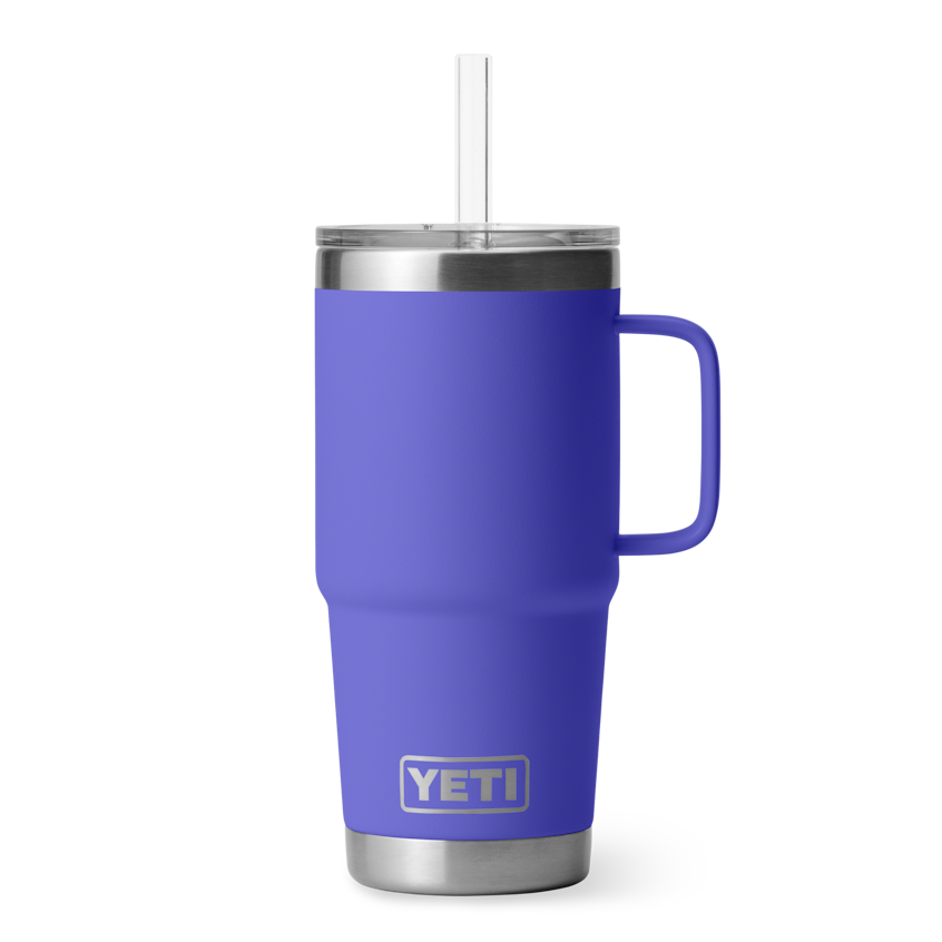 Yeti Rambler 25oz Straw Mug With Straw Lid