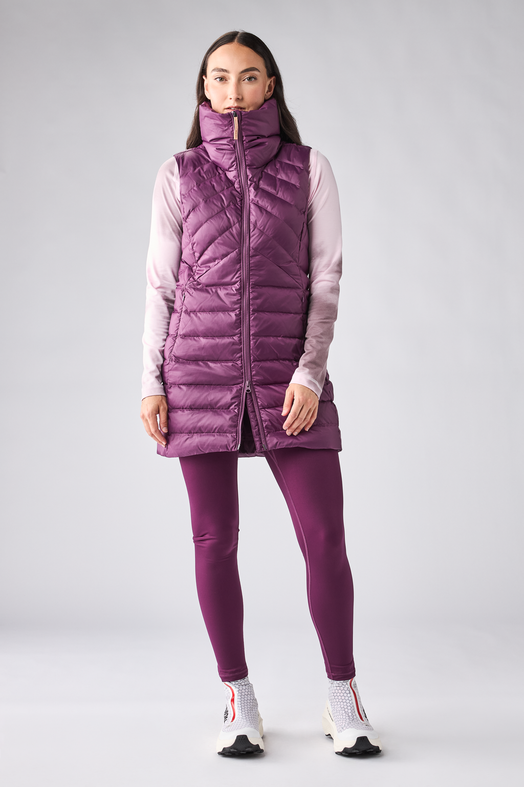 Indyeva Women's Kapa II Down Vest - Elderberry