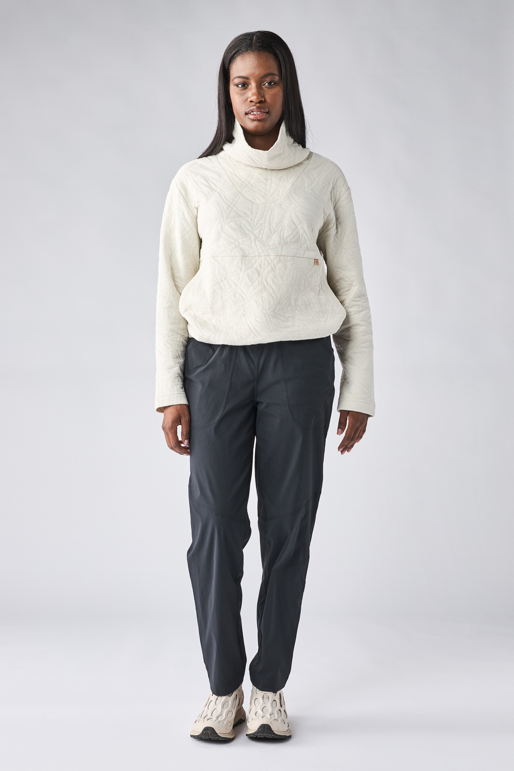 Indyeva Women's Relevo Sweater - Dusty