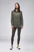 Indyeva Women's Breezy II Long Sleeve Shirt - Deepmoss - front