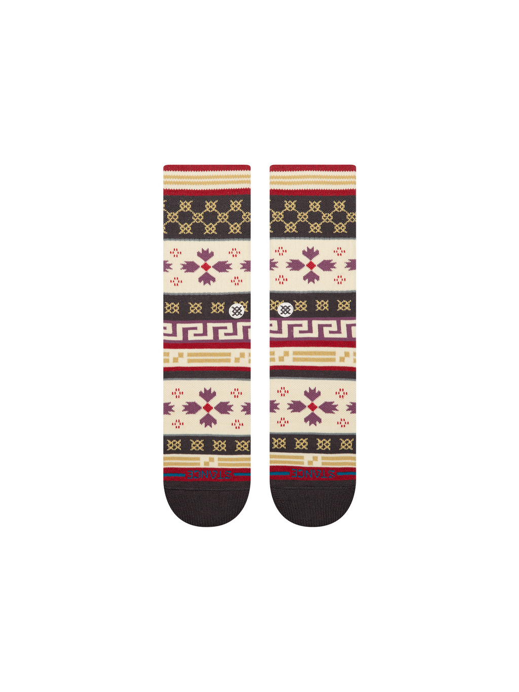 Stance Women's Tis The Season Crew Socks - MULTI, alternate view