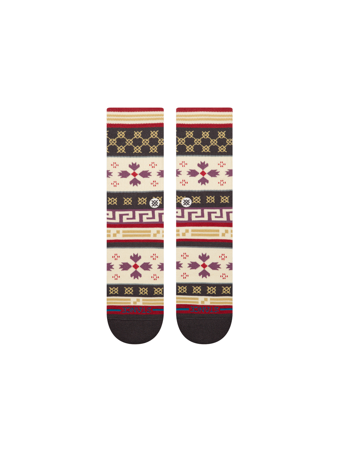 Stance Women's Tis The Season Crew Socks - MULTI, alternate view