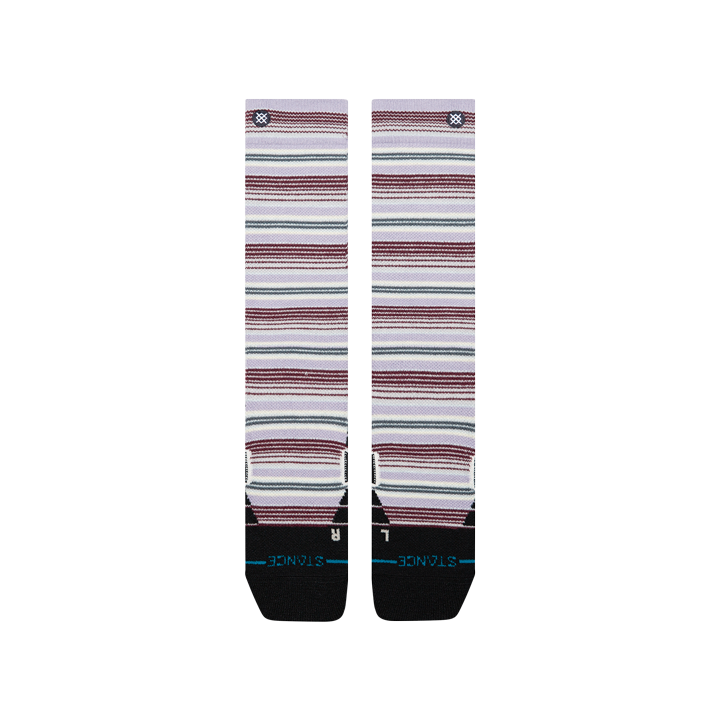 Stance Women's Serape Mid Wool Snow OTC Socks - Lilac detail
