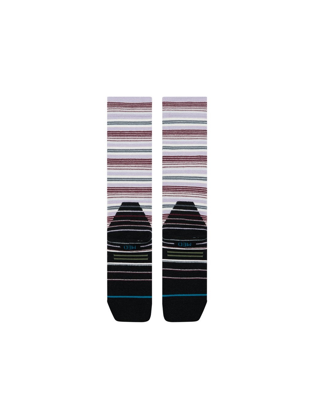 Stance Women's Serape Mid Wool Snow OTC Socks - Lilac detail 2