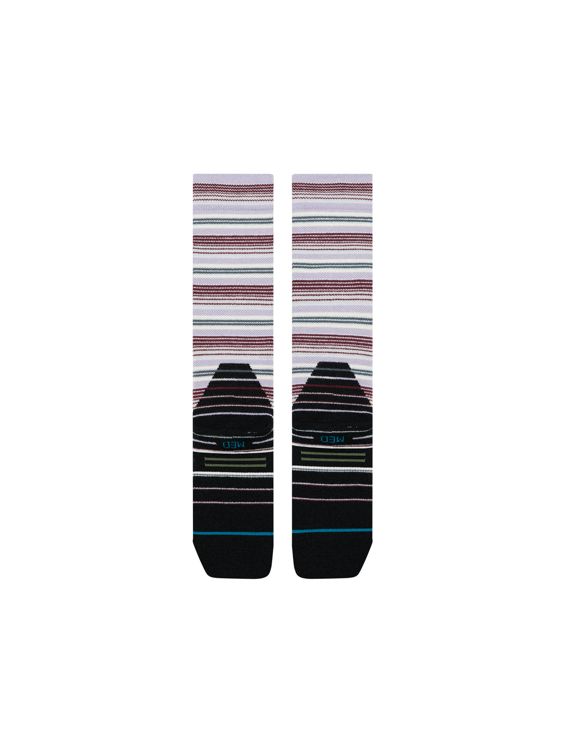 Stance Women's Serape Mid Wool Snow OTC Socks - Lilac detail 2