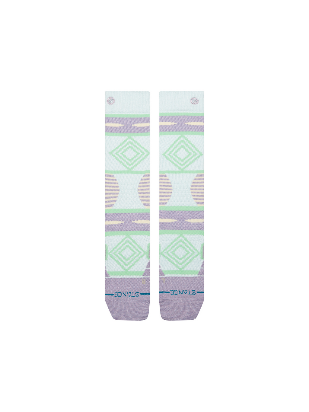 Stance Women's Temple Mid Poly Snow OTC Socks - Sage detail