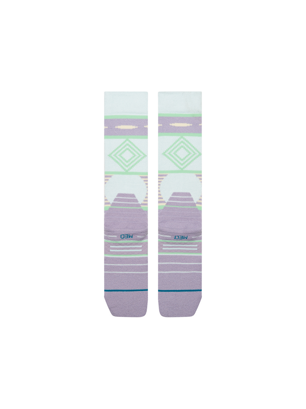 Stance Women's Temple Mid Poly Snow OTC Socks - Sage detail 2