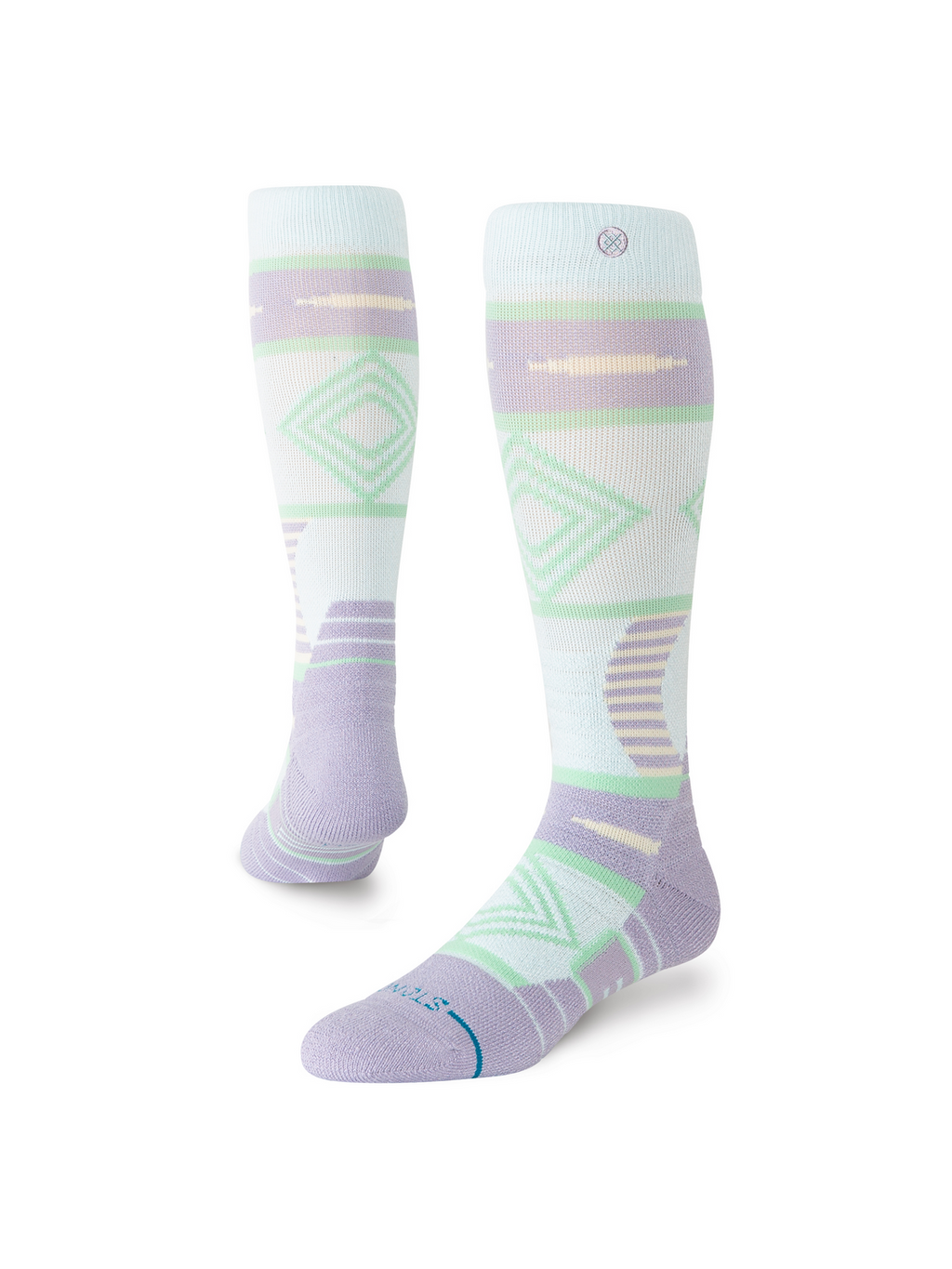 Stance Women's Temple Mid Poly Snow OTC Socks - Sage