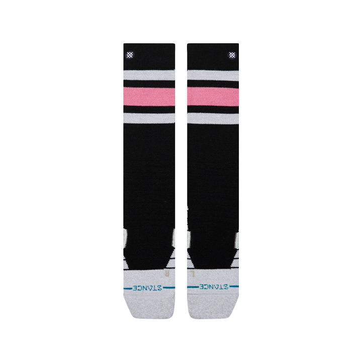 Stance Women's Boyd Mid Wool Snow OTC Socks - Black detail