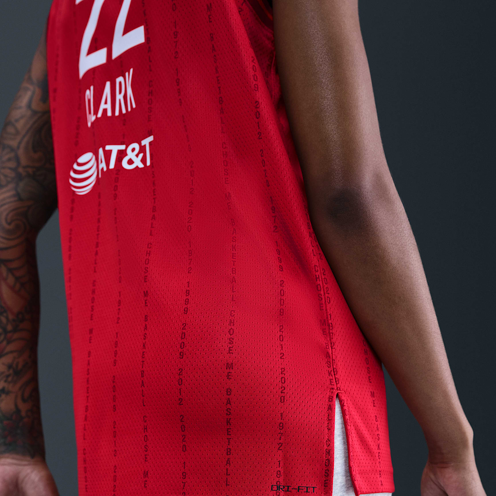 Caitlin Clark Indiana Fever Nike Dri-FIT WNBA Victory Jersey - University Red - side