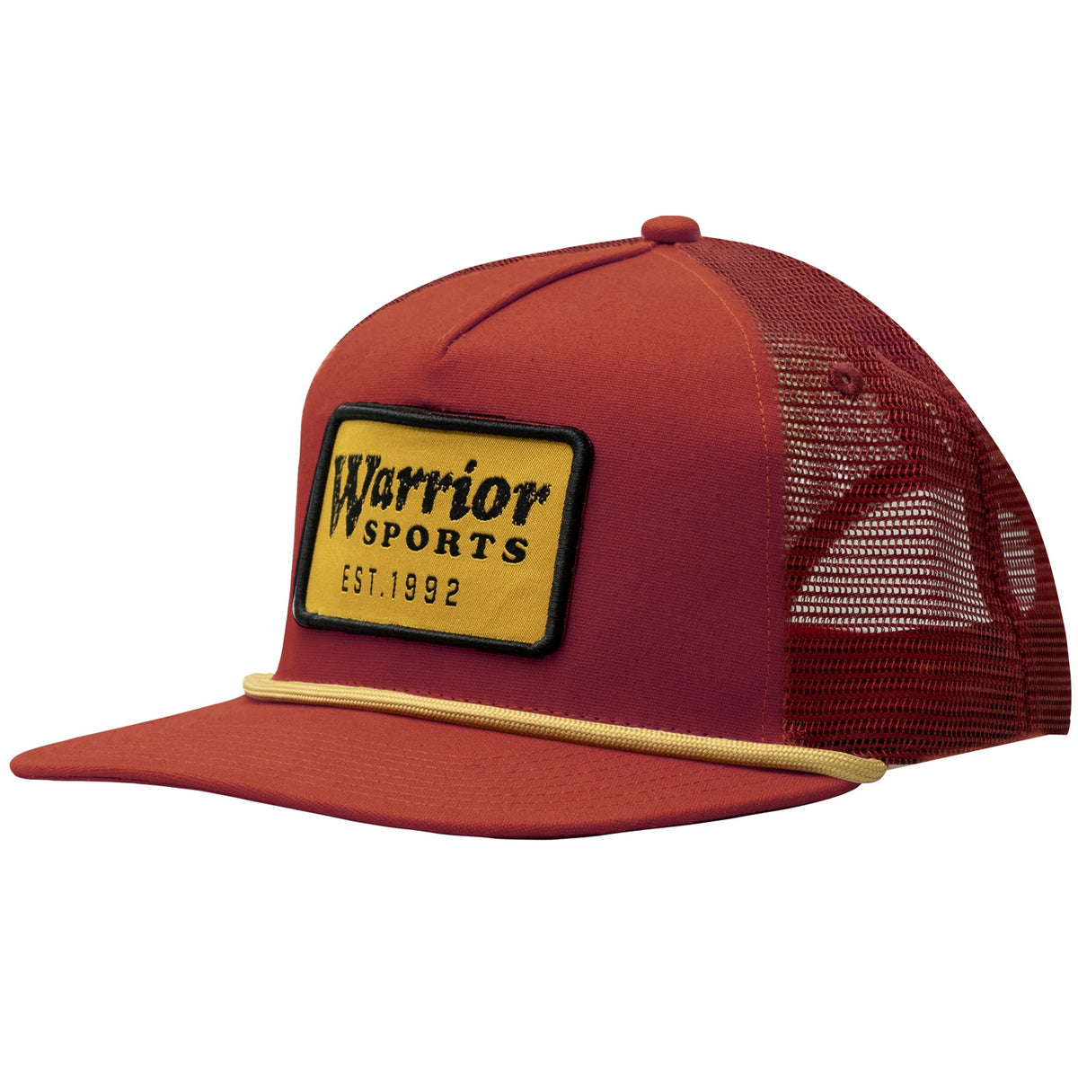 Warrior Cabin Fever Trucker Hat - BURGUNDY, front view