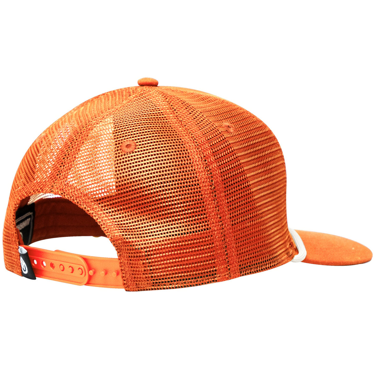 Warrior Cabin Fever Trucker Hat - ORANGE, back view