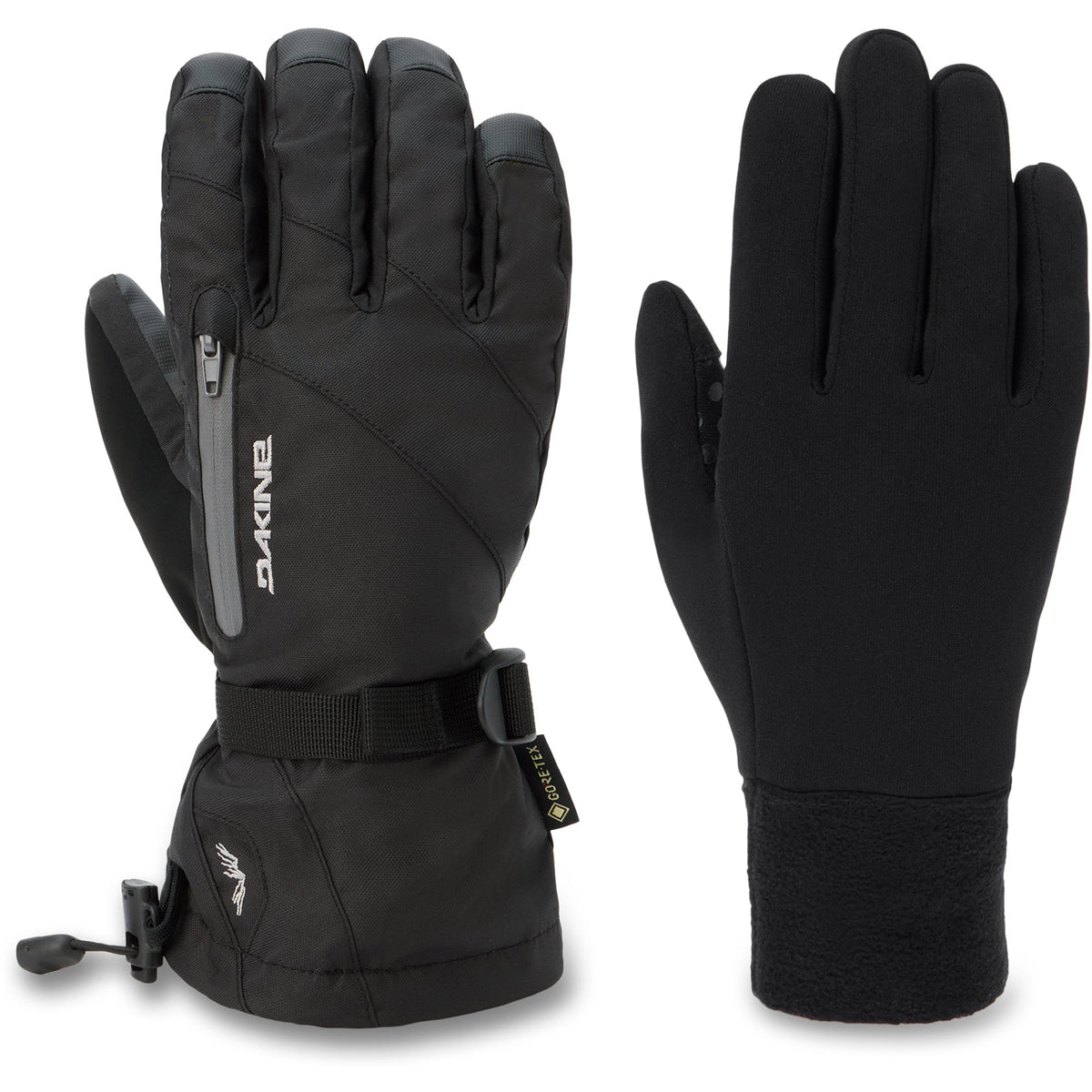 Dakine Women's Sequoia 2.0 Gore-Tex Gloves - Black, detail 3