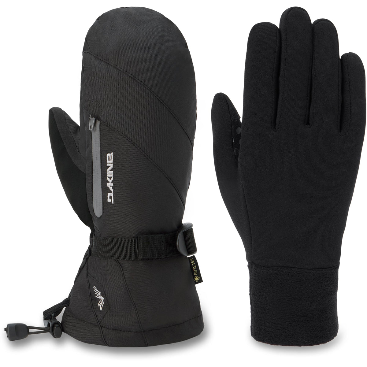 Dakine Women's Sequoia 2.0 Gore-Tex Mitts - Black, detail 3