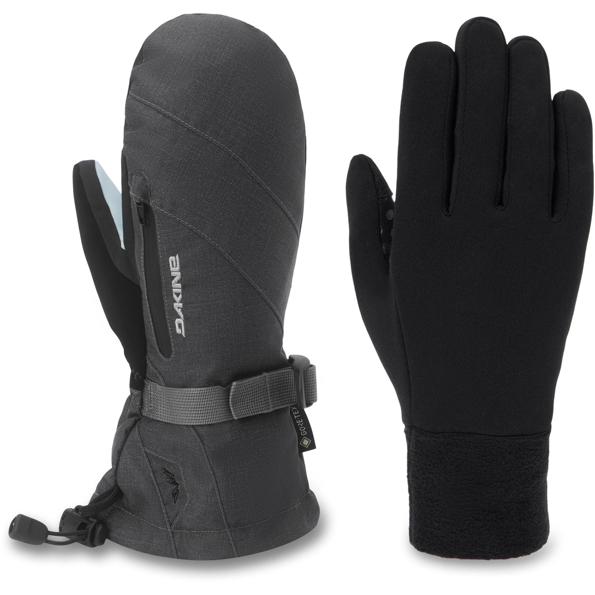 Dakine Women's Sequoia 2.0 Gore-Tex Mitts - Carbon Heather, detail 2