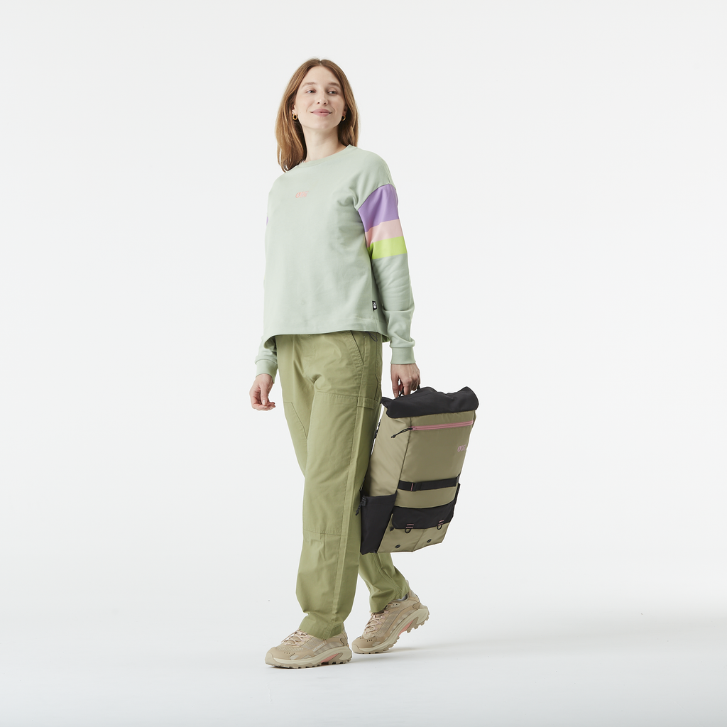 Picture Organic Women's Trisse Crew Sweatshirt - Cloudy Blue - view 5