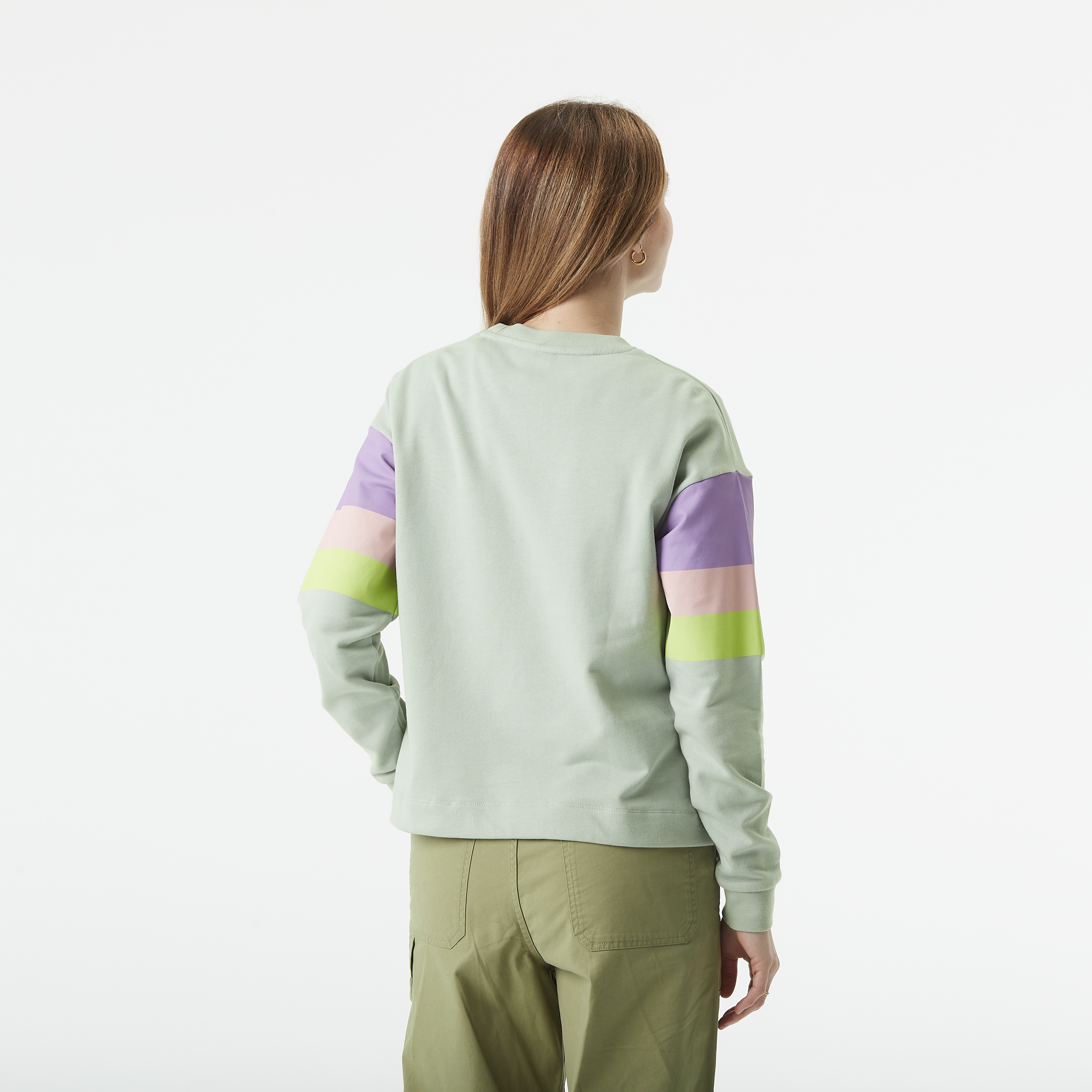 Picture Organic Women's Trisse Crew Sweatshirt - Cloudy Blue - view 4