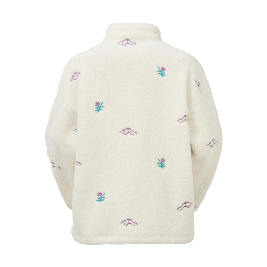 Picture Organic Women's Nyss Embro Zip Fleece - Tofu - view 2
