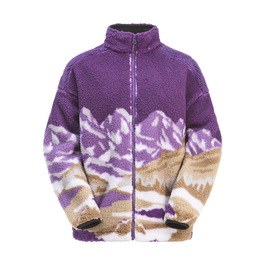 Picture Organic Women's Nyss Zip Fleece - Landscape Grape - view 1