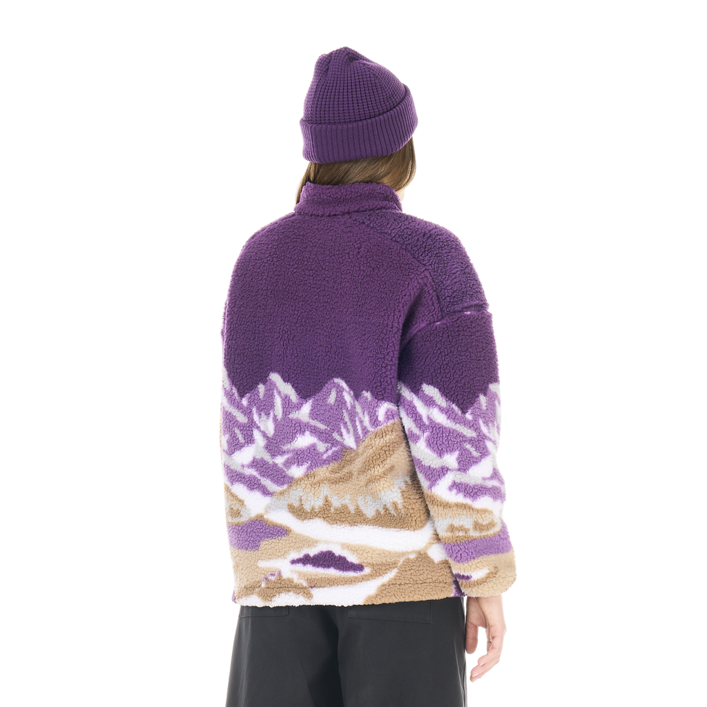 Picture Organic Women's Nyss Zip Fleece - Landscape Grape - view 4