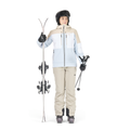 Picture Organic Women's EXA Jacket - Halogen Blue - view 1