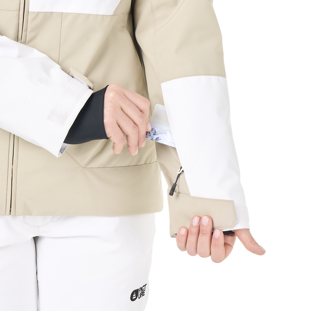 Picture Organic Women's Rina Jacket - Brilliant White - view 5