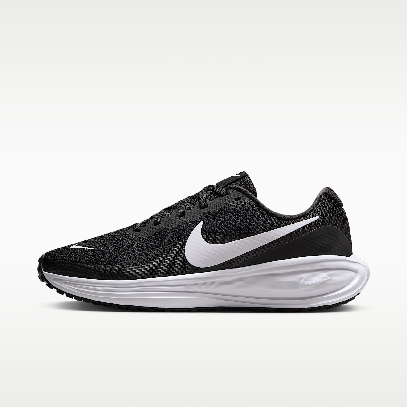 Nike Women's Revolution 8 Wide - Black/Black/White