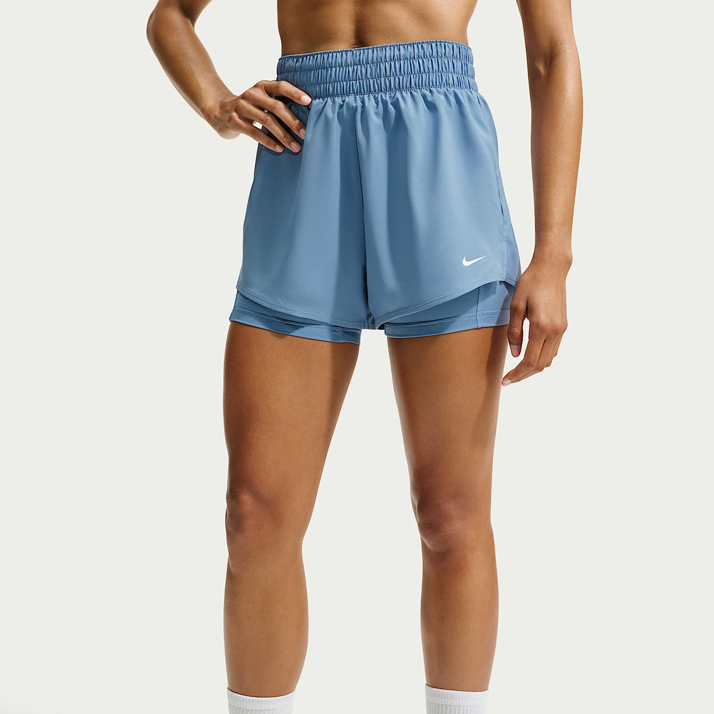 Nike Women's Dri-FIT One High-Waisted 3" 2-in-1 Shorts