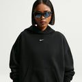 Nike Women's Studio Fleece Medium Weight Oversized Pullover Hoodie