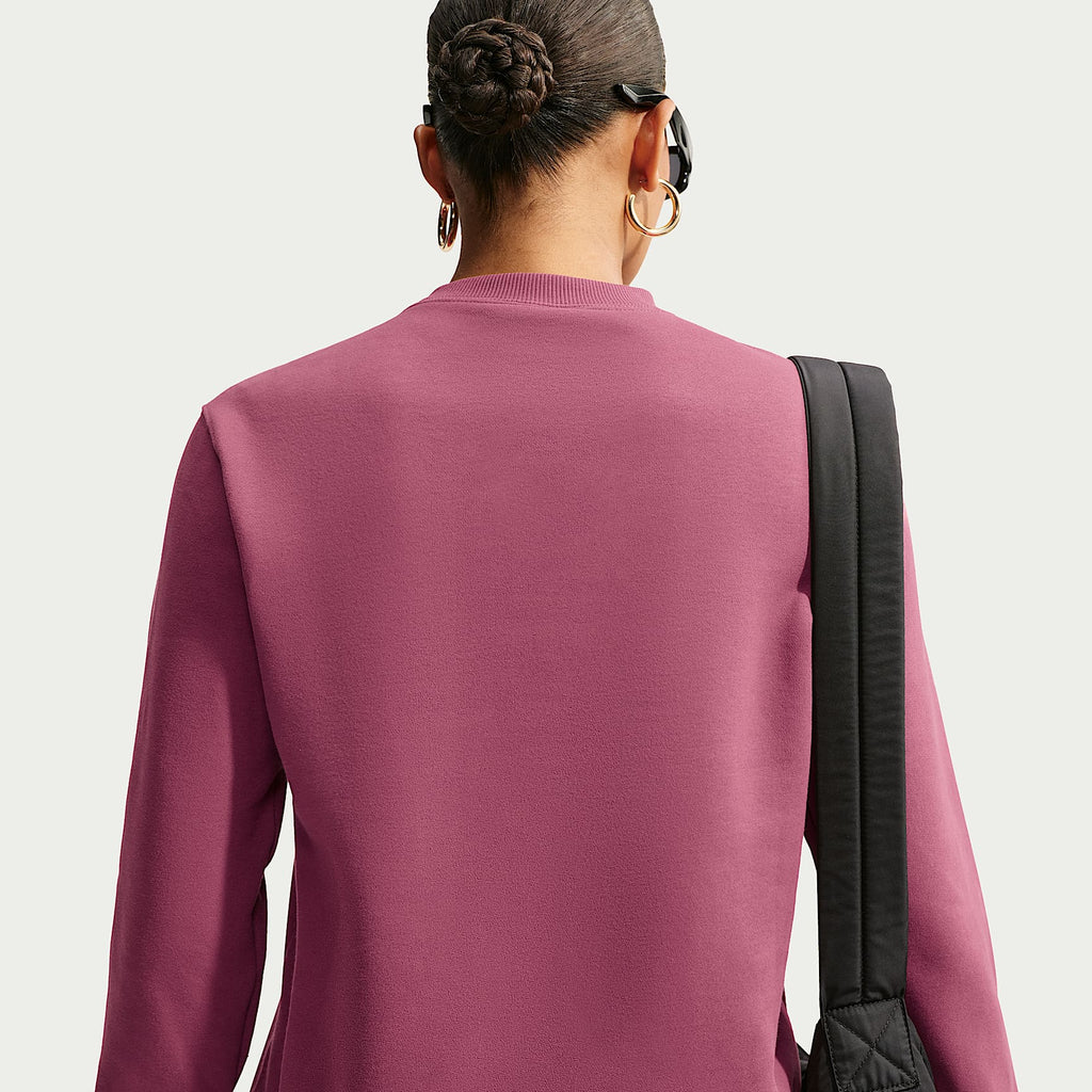 Nike Women's Studio Fleece Medium Weight Crew