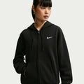 Nike Women's Studio Fleece Medium Weight Full-Zip Hoodie