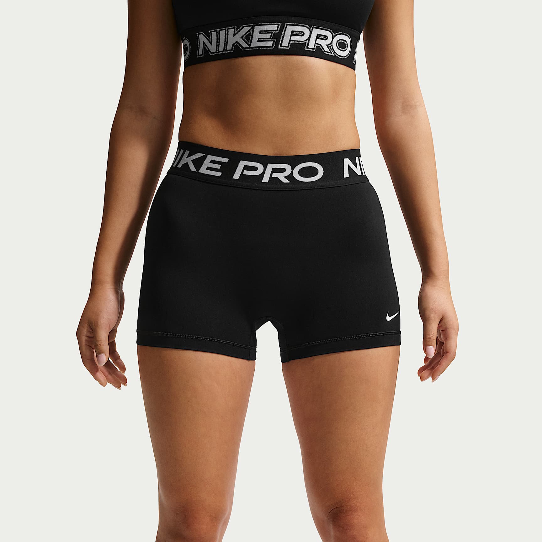 Nike Women's Pro Mid-Rise 3" Biker Shorts