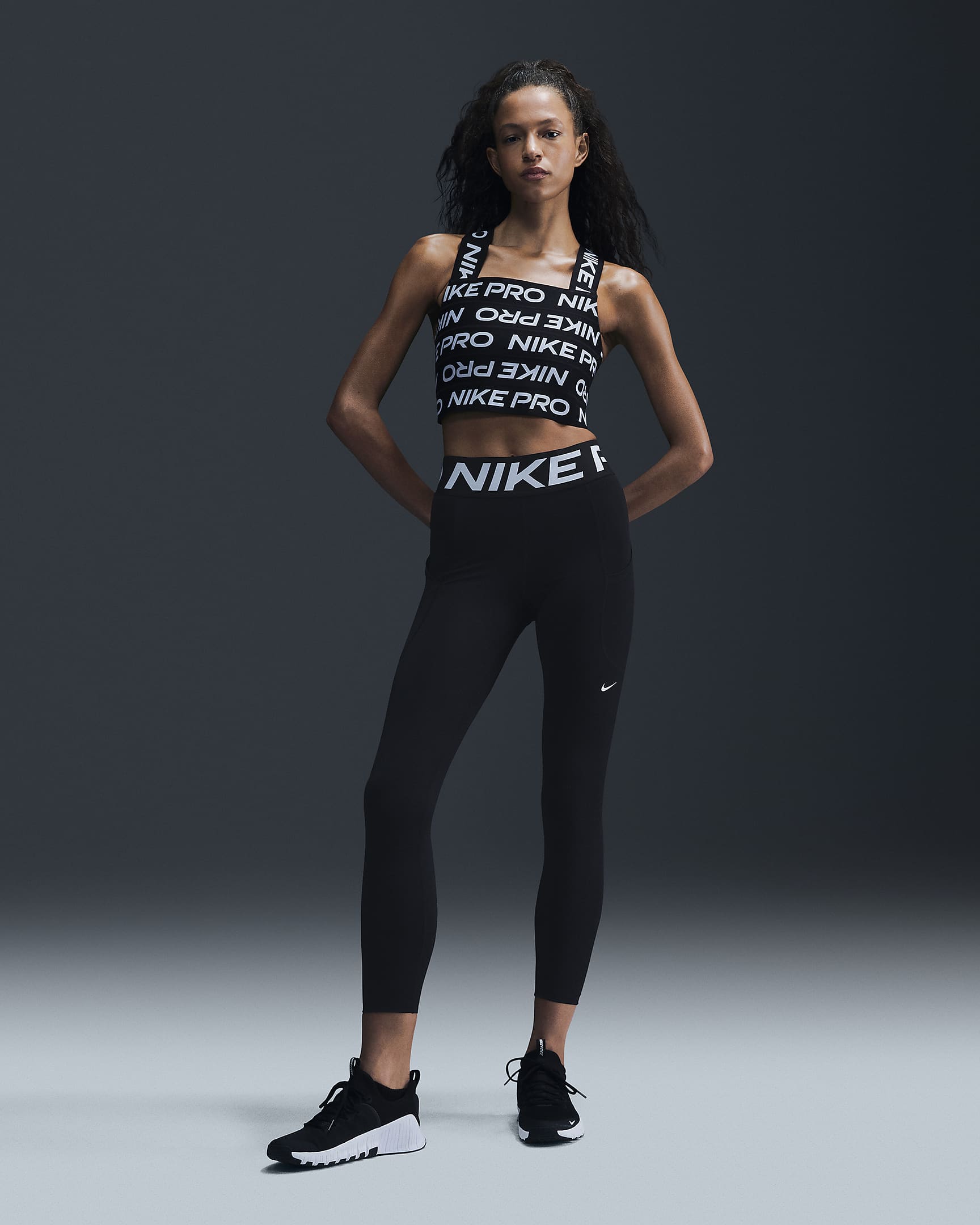 Nike Women's Pro Sculpt High-Waisted 7/8 Leggings with Pockets