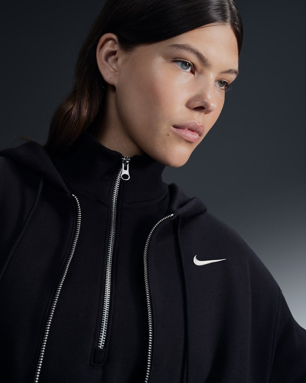 Nike Women's Sportswear Phoenix Fleece Oversized Full-Zip Hoodie