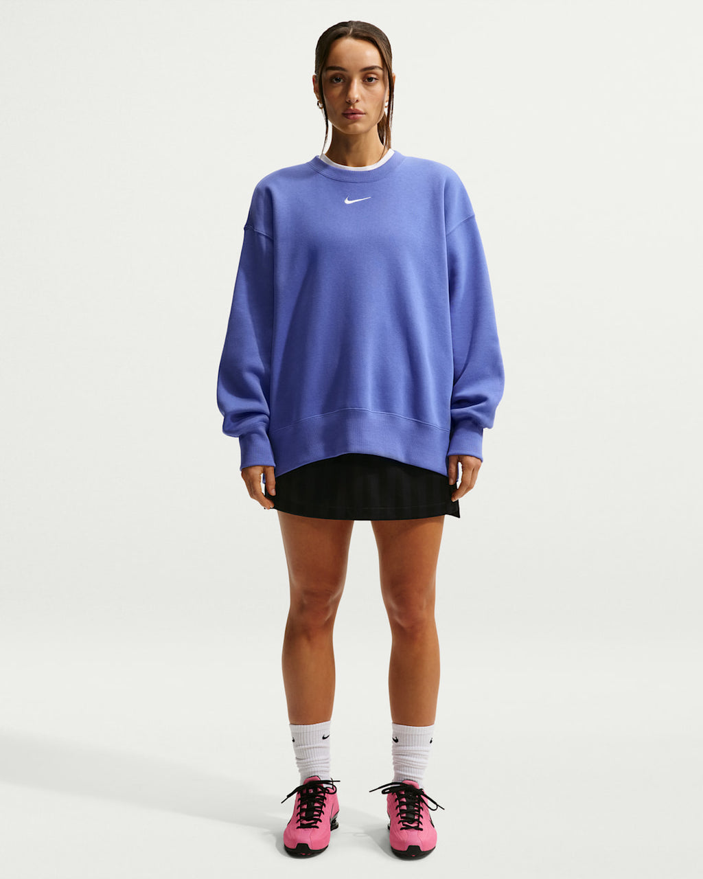 Nike Women's Sportswear Phoenix Fleece Oversized Crew-Neck Sweatshirt