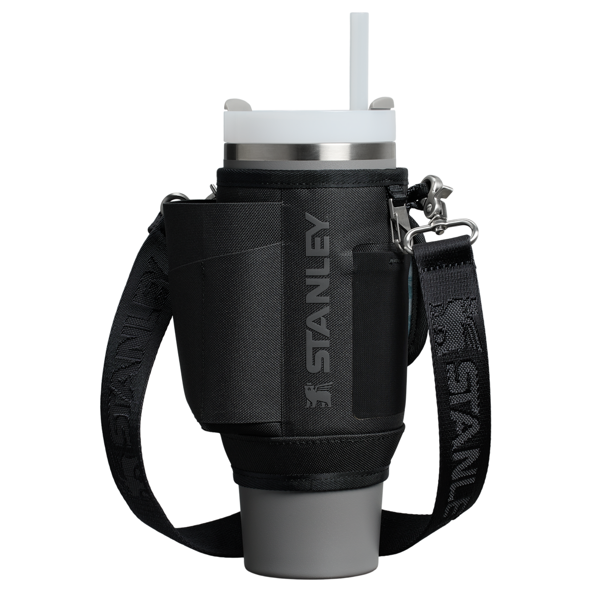 Stanley The All Day Quencher Carry-All 30oz - Black, front view