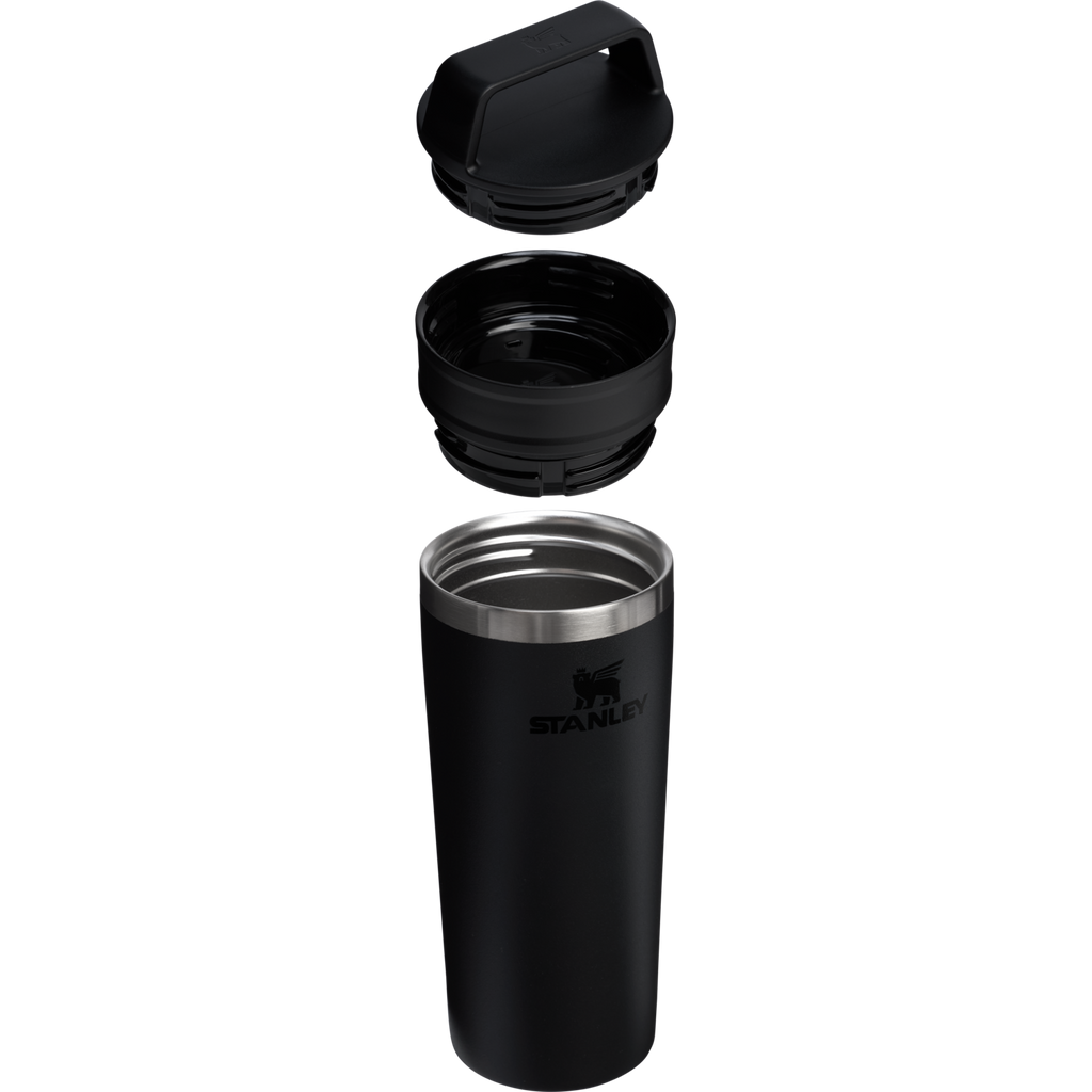 Stanley The Cafe-To-Go Travel Mug 16oz - BLACK 2.0 - exploded