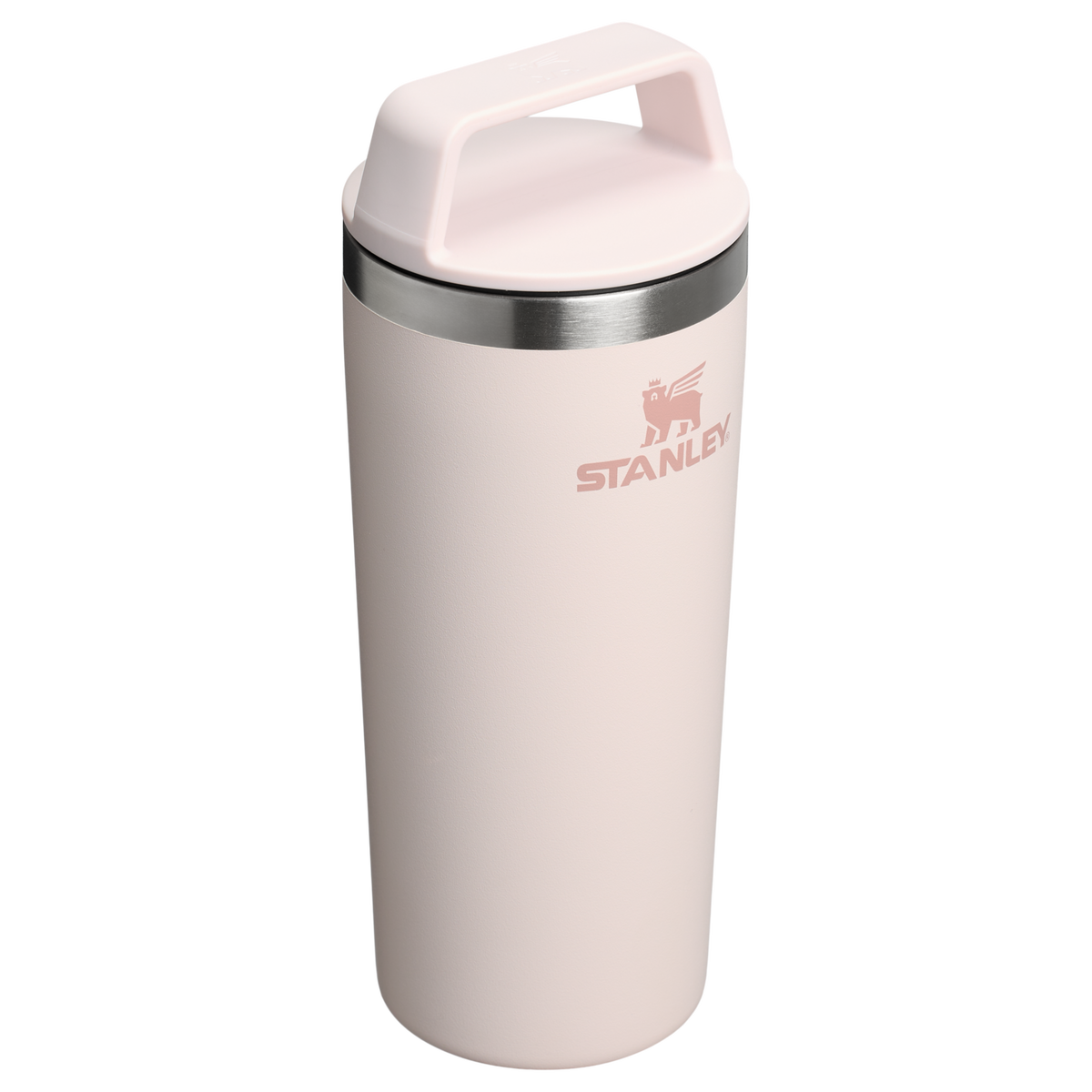 Stanley The Cafe-To-Go Travel Mug 16oz - ROSE QUARTZ - angle