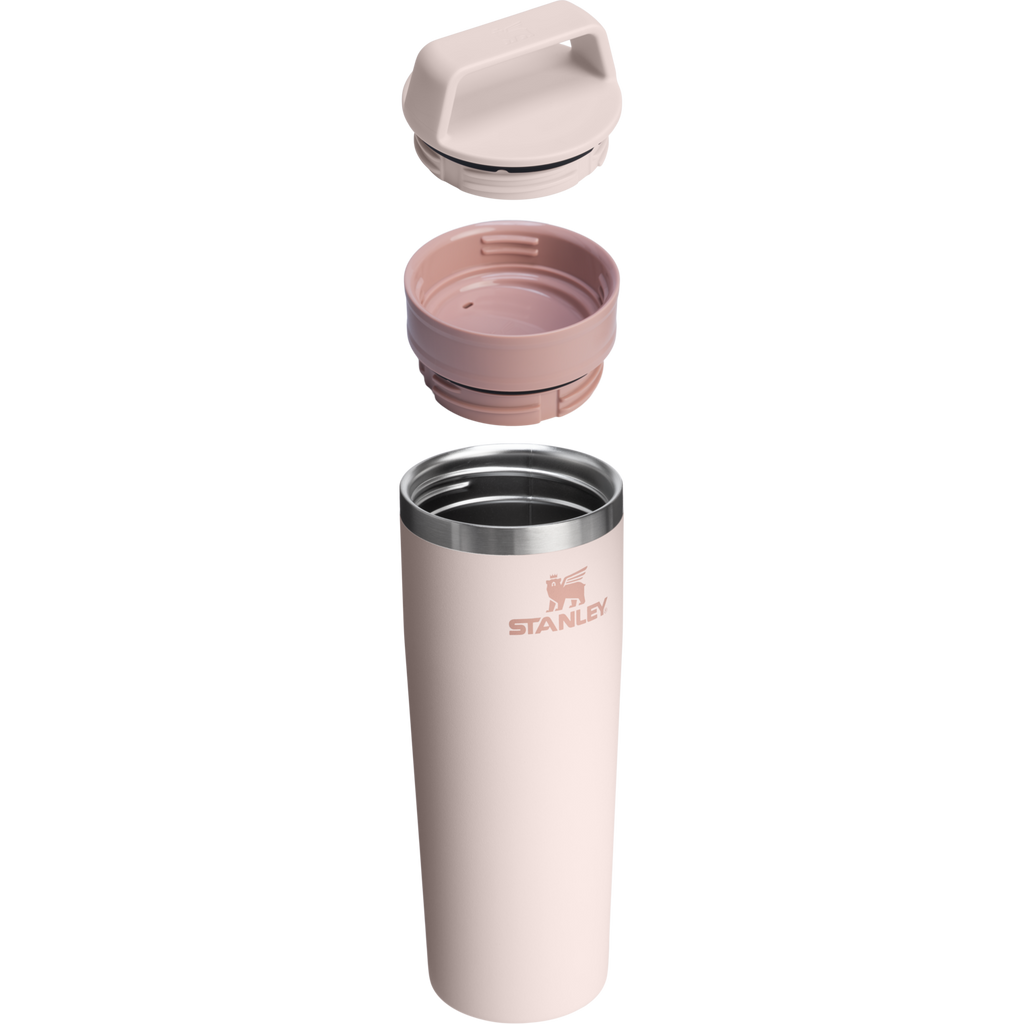 Stanley The Cafe-To-Go Travel Mug 20oz - ROSE QUARTZ - exploded