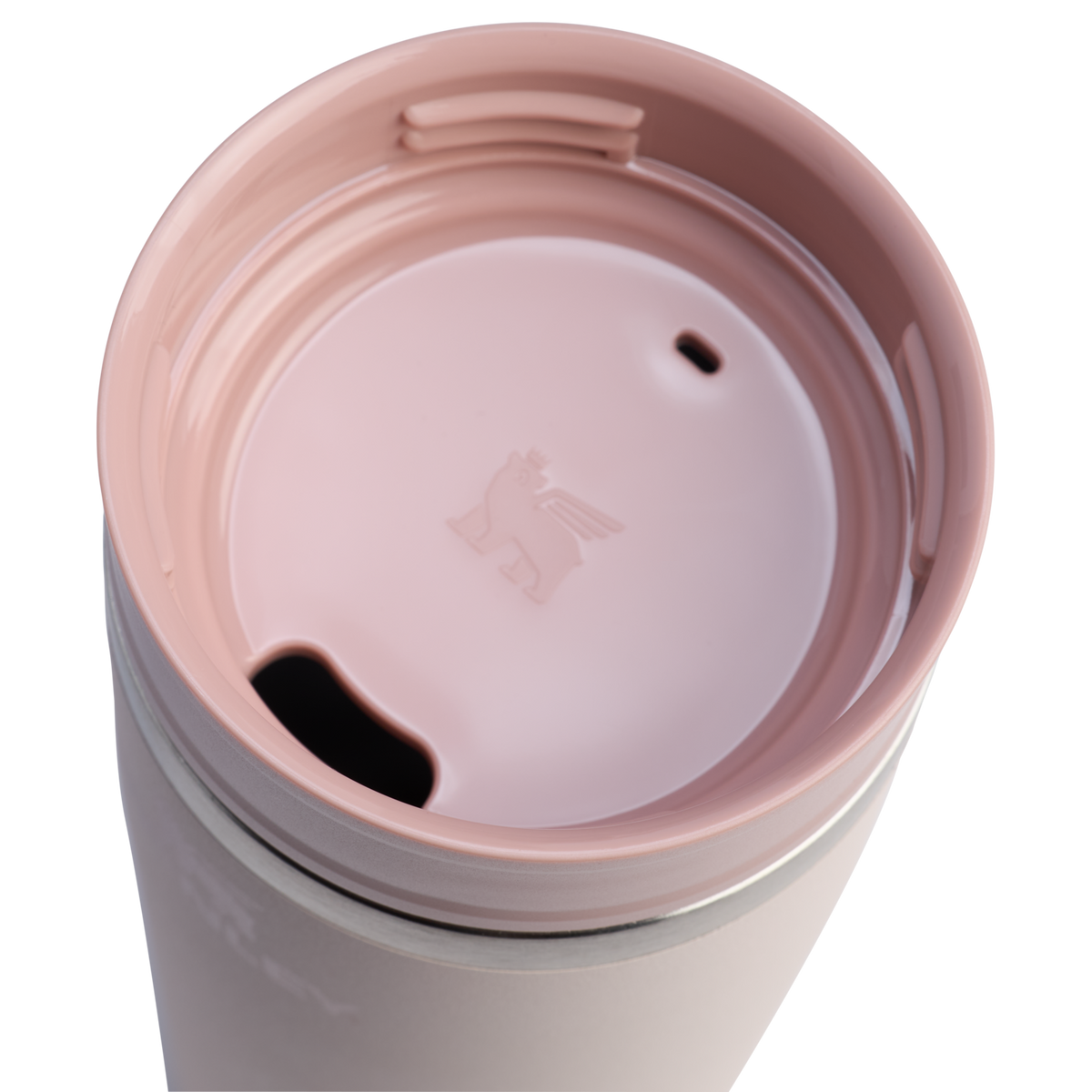 Stanley The Cafe-To-Go Travel Mug 20oz - ROSE QUARTZ - lid detail