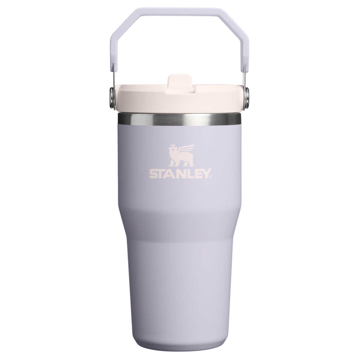 Stanley The Iceflow Flip Straw Tumbler 20oz - Purple Dust, front view