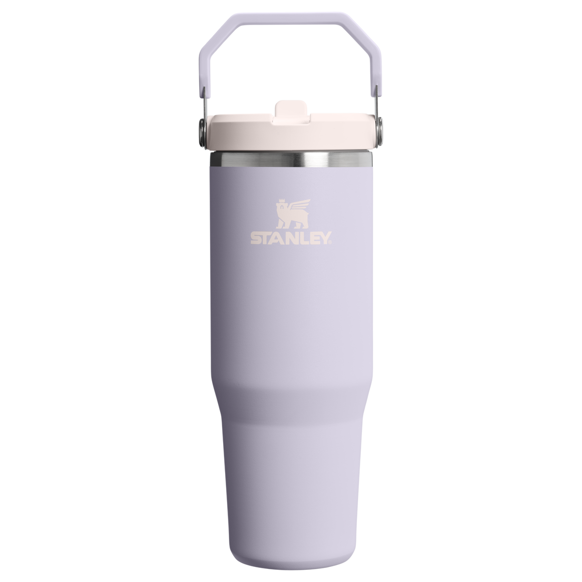 Stanley The Iceflow Flip Straw Tumbler 30oz - Purple Dust, front view