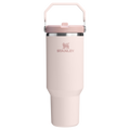 Stanley The IceFlow™ Flip Straw Tumbler 40oz - Rose Quartz, front view